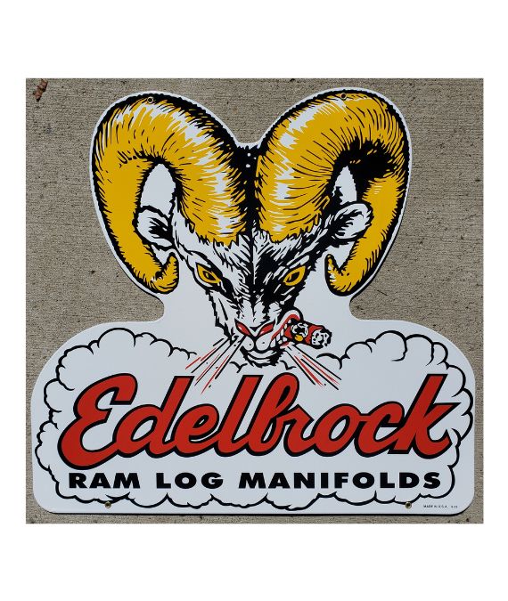 EDELBROCK RAM LOG MANIFOLD